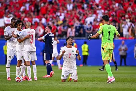  إنجاز حكيمي وهدف تاريخي.. 10 أرقام قياسية لمنتخب المغرب في كأس العالم 